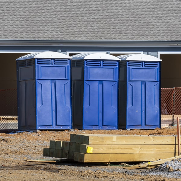are there any restrictions on where i can place the porta potties during my rental period in Jupiter FL